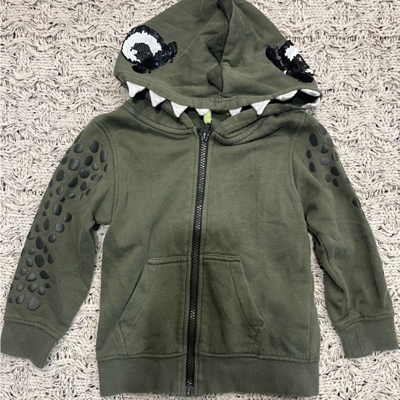 H&M Other - H&M Green Monster Hoodie for Kids